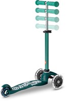Micro trottinette enfant Mini Micro Deluxe ECO LED vert - durable et réglable-3