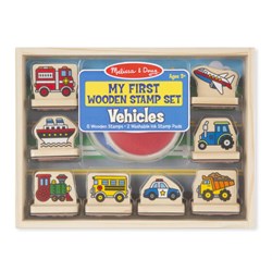 Melissa & Doug Mon premier jeu de tIMBRES – Véhicules