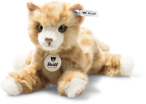 Steiff chat en peluche Mimmi - peluche 24 cm orange jouet enfant-2