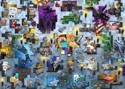 Ravensburger puzzle Minecraft - 1000 pièces casse-tête