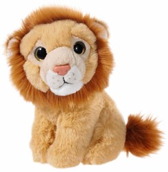 Heunec peluche lion jouet câlin 14cm Mini-Mi jouet doux