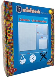 Ministeck accessoires créatifs XL Box - 38 pièces - jouet imaginatif