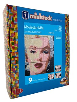 Ministeck mosaïque ART Moviestar XXL Box - 5500 pièces jouet créatif