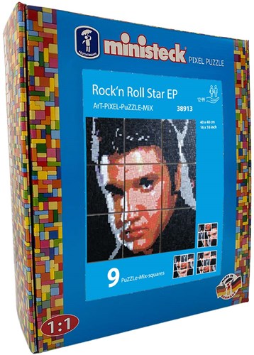 Ministeck mosaïque ART Rockstar EP Coffret XXL 5500 pièces jouet créatif