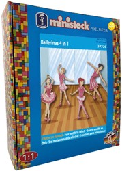 Ministeck Ministeck Ballerines 4en1 - Boîte XL - 800pcs