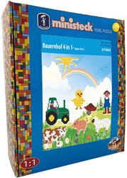 Ministeck Ministeck Farm 4en1 - Boîte XL - 1000pcs