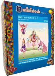 Ministeck Ministeck Girl Dreams 4en1 - Boîte XL - 1800pcs