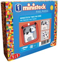 Ministeck mosaïque chien - set créatif dans une petite boîte