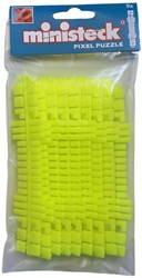Ministeck Ministeck / Neon Yellow Color Stripes 9 bandes - Sac en polyéthylène