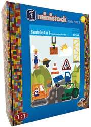 Ministeck Ministeck Road Construction 4in1 - XL Box - 1200pcs