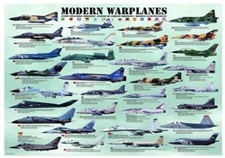 Casse-tête Eurographics Modern Warplanes - 1000 pièces