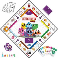 Hasbro Monopoly Junior jeu de société pour enfants - jeu familial-2