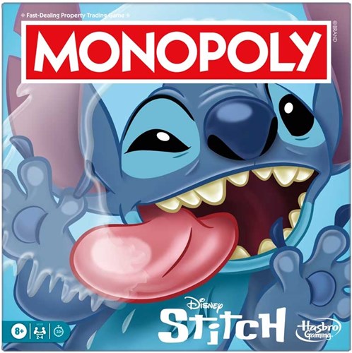 Hasbro jeu de société Monopoly édition Stitch classiques Disney