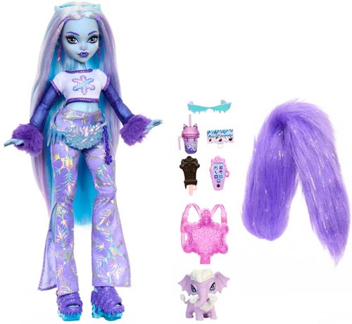 Mattel Monster High poupée mannequin Abbey Bominable avec accessoires-3