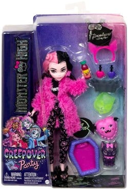 Mattel Monster High poupée Draculaura Creepover Party - poupée mannequin
