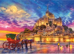 Gibsons puzzle Mont Saint-Michel - 1000 pièces de plaisir