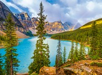 Castorland puzzle Moraine Lake Banff Canada 2000 pièces puzzle