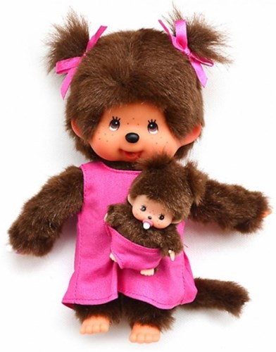 Monchhichi Mother Care Pink Girl, 20 cm-2