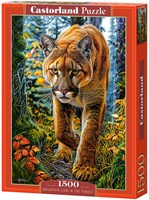 Castorland puzzle Lion des montagnes forêt - puzzle 1500 pièces-2