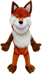 Fiesta Crafts Moving Mouth Fox Hand Puppet