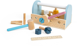 BigJigs boîte à outils en bois jouet - certifié FSC - set de construction