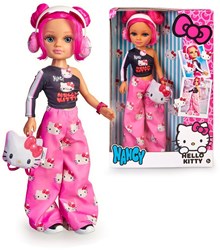 Poupée Hello Kitty poupée de mode 45cm avec accessoires et cheveux roses