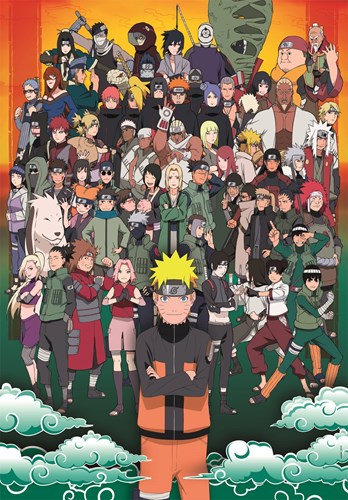 Clementoni Naruto Shippuden - 1500 Teile