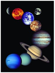 Eurographics puzzle NASA système solaire - 1000 pièces jouet éducatif