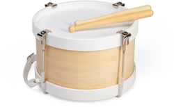 BigJigs instrument de musique en bois tambour pour enfants - jouet éducatif