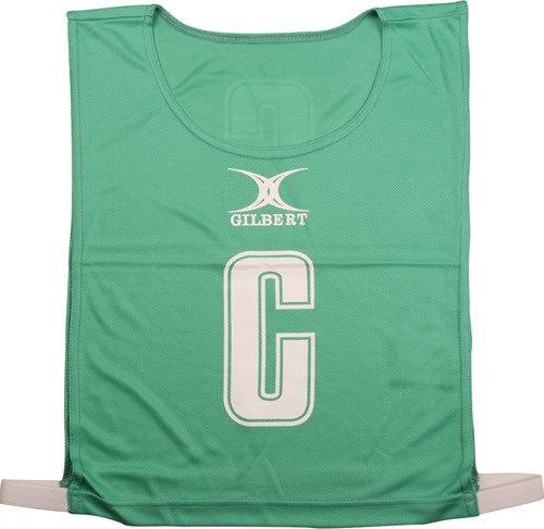 Gilbert chasubles de netball - Medium - vert - accessoire sportif respirant