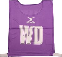 Gilbert chasubles de netball - Large - violet - accessoire sportif