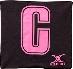 Gilbert netball Patch Pro bibs noir rose - accessoire sportif durable