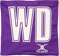 Gilbert netball Patch Pro chasubles - violet/blanc - accessoire sportif