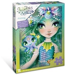 Nebulous Stars puzzle pailleté 100 pièces Marinia & Octavia jouet