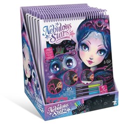 Nebulous Stars carnet de croquis papier noir Eclipsia jouet créatif