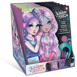 Nebulous Stars set créatif de dessin en spirale avec stylos gel néon