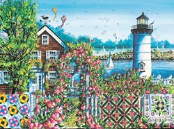 SunsOut puzzle Nene Thomas roses d'été port 1000 pièces