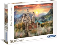 Clementoni puzzle château Neuschwanstein Allemagne 2000 pièces-2