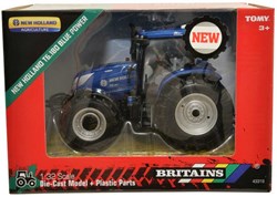Britains tracteur jouet New Holland T6.180 Blue Power modèle 1:32