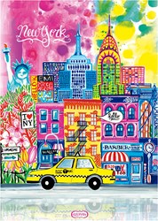 Educa puzzle New York Car Pintos 1000 pièces adultes