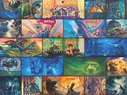 New York Puzzle Company Harry Potter puzzle collage 1000 pièces