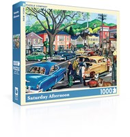 New York Puzzle Company puzzle General Motors rétro 1000 pièces-2