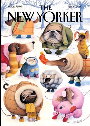 New York Puzzle Company puzzle Baby It's Cold Outside 1000 pièces cartoon hiver
