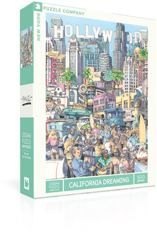 New York Puzzle Company puzzle California Dreaming XXL 500 pièces-2