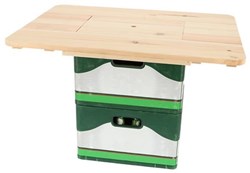 Esschert Design Bierkrat tafel blank
