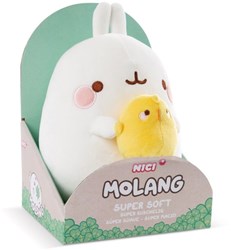 NICI NICI - Knuffel MOLANG met Piu Piu 24cm in geschenkverpakking