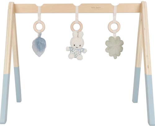 Little Dutch arche de jeux bleu jouet en bois Miffy Lucky Leaves bébé