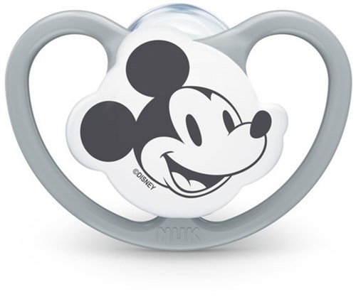 Nuk Space Disney sucettes silicone 2 pièces 0-6 mois Mickey-2
