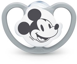Nuk Space sucettes silicone Disney Mickey 6-18 mois lot de 2