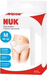 Nuk slip maternité culotte jetable taille M 4 pièces confortable
